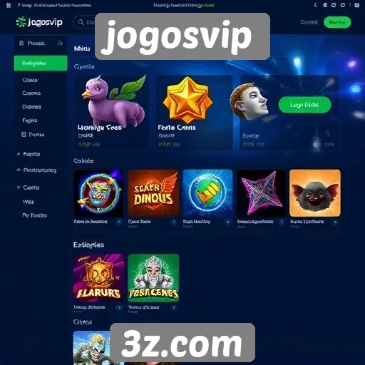 Mudanças na interface do jogosvip melhoram a navegação