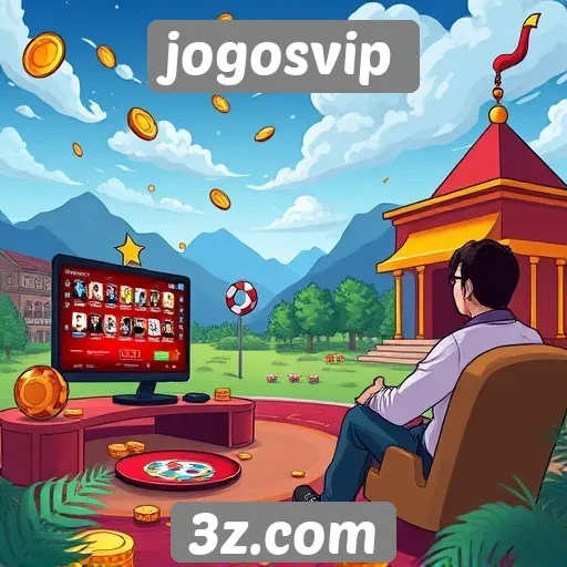 Experiência de usuário no site JogosVIP